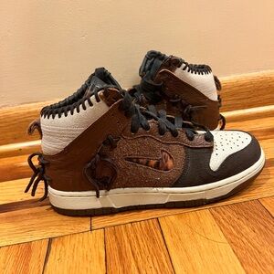 Nike high top dunks bodega